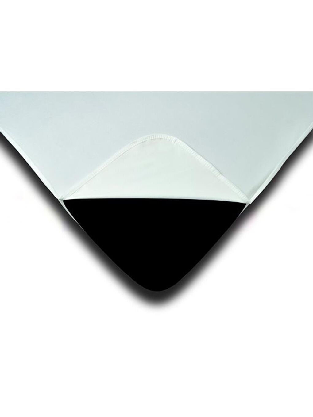 Beyaz Micro Sıvı Geçirmez Ped 160x200 Cm Çift Kişilik Alez-1