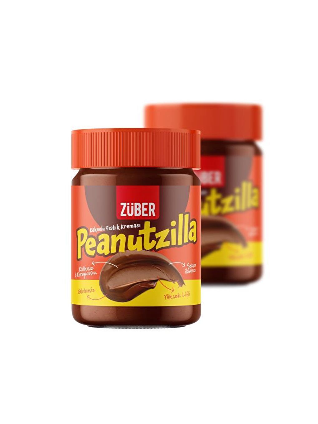 Züber Peanutzilla Kakaolu Fıstık Kreması X 2 Adet