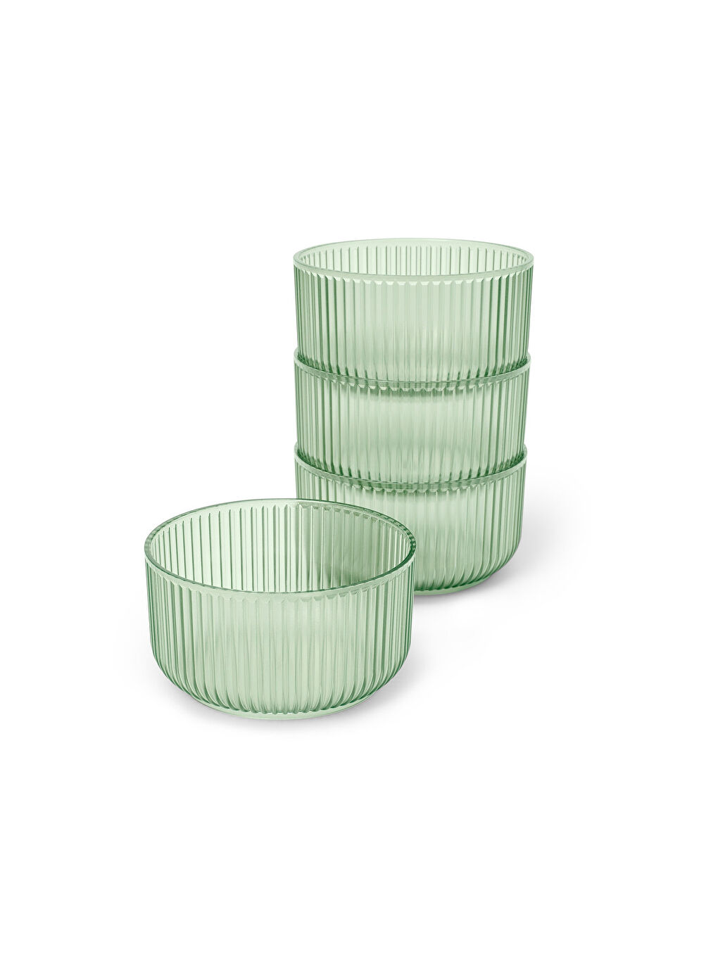 Yeşil Kap, 4 Adet, Plastik-1