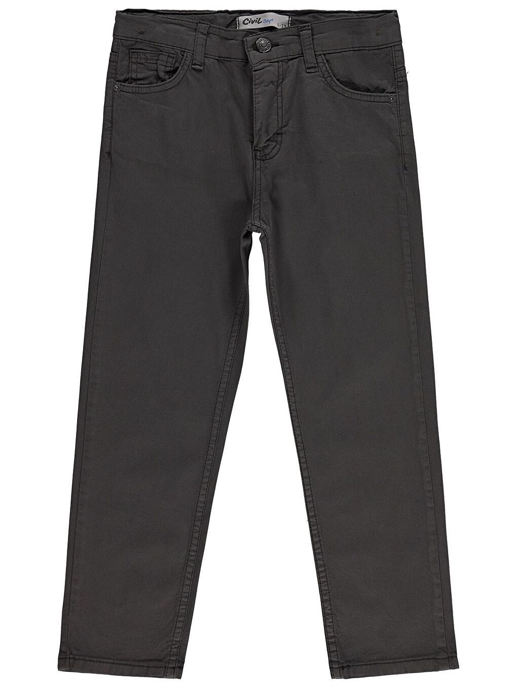 Boys Erkek Çocuk 5 Cep Basic 10-13 Yaş Pantolon - Kahverengi