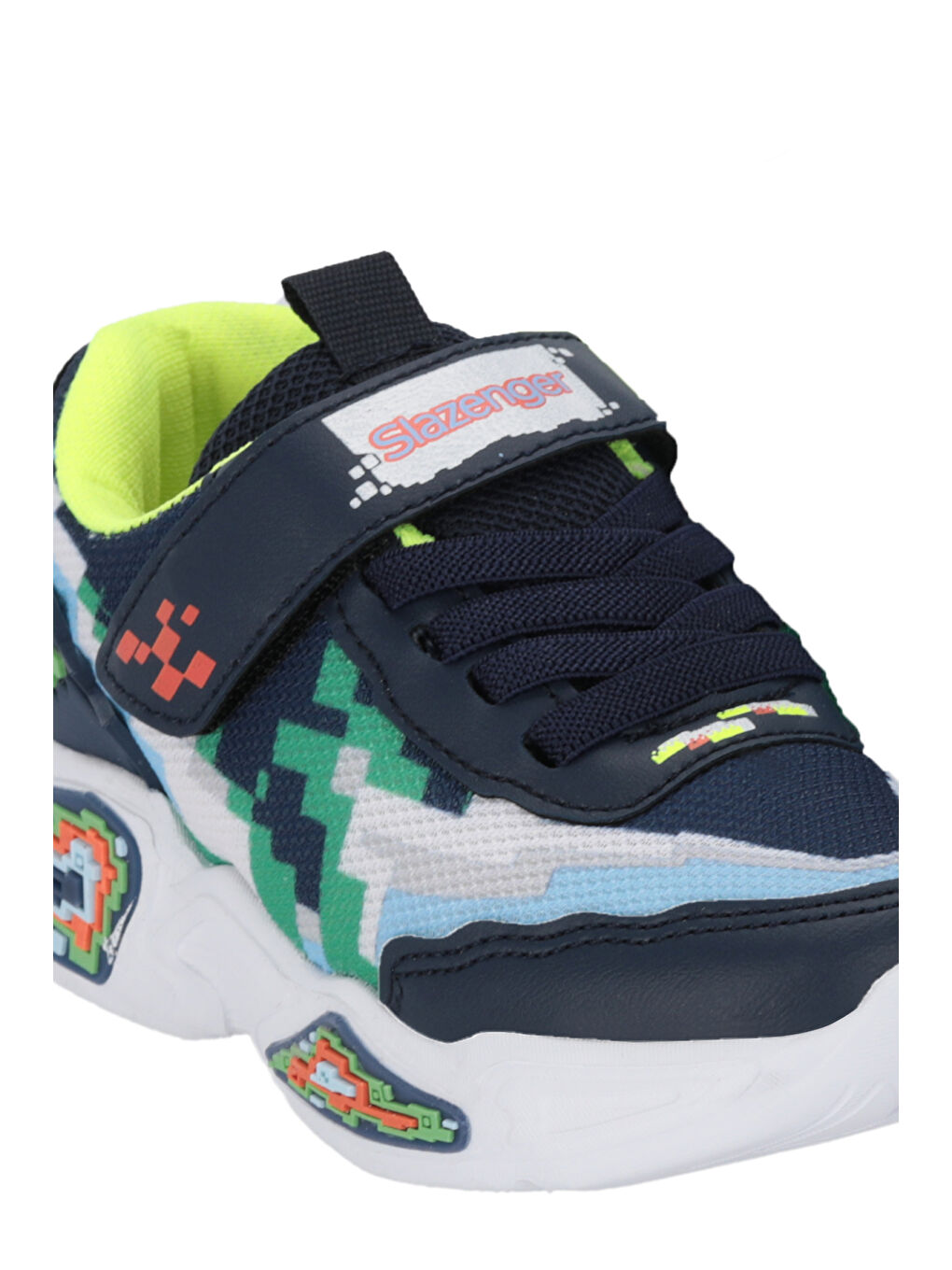 Karışık NINJA Erkek Çocuk Navy / Green Günlük Spor Ayakkabısı-3