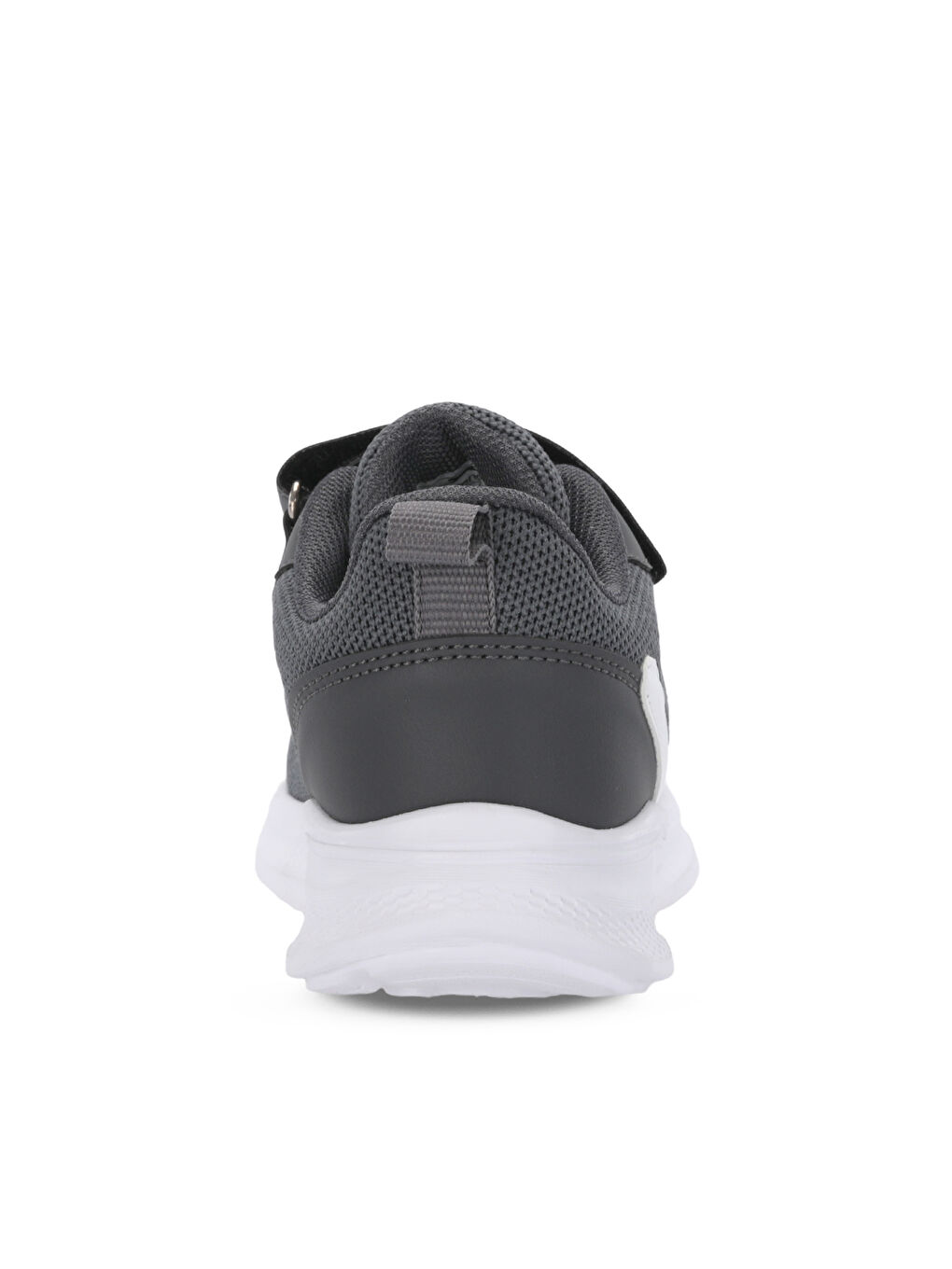 FLAREX Unisex Çocuk Cırt Cırtlı Koyu Gri / Beyaz Günlük Spor Ayakkabısı-5
