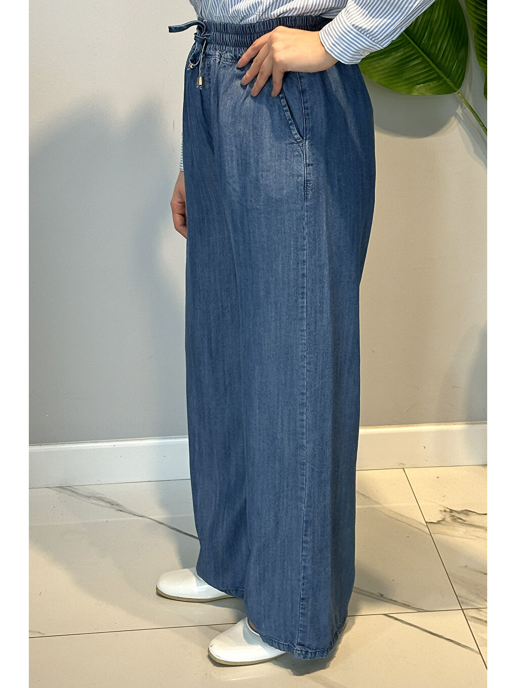 Denim Bolpaça Jean Pantolon 4138 Lacivert-2