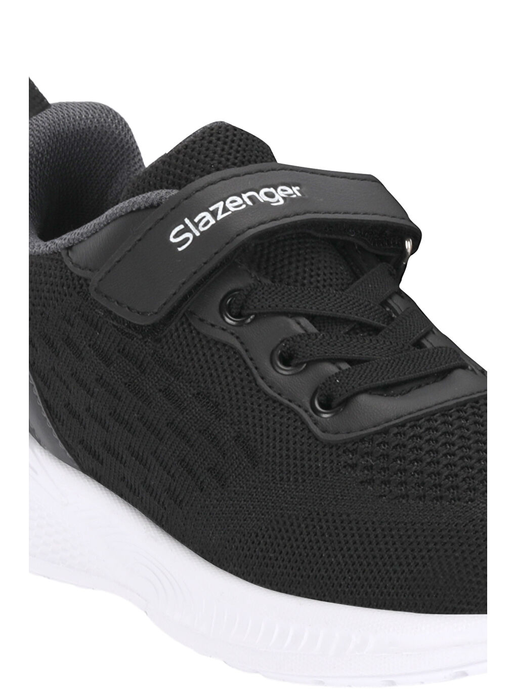 FLAREX Unisex Çocuk Cırt Cırtlı Siyah / Koyu Gri Günlük Spor Ayakkabısı-3