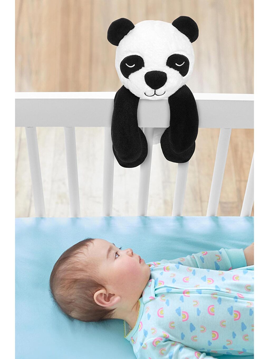Ağlama Sensörlü Müzikli Uyku Arkadaşı Panda-3