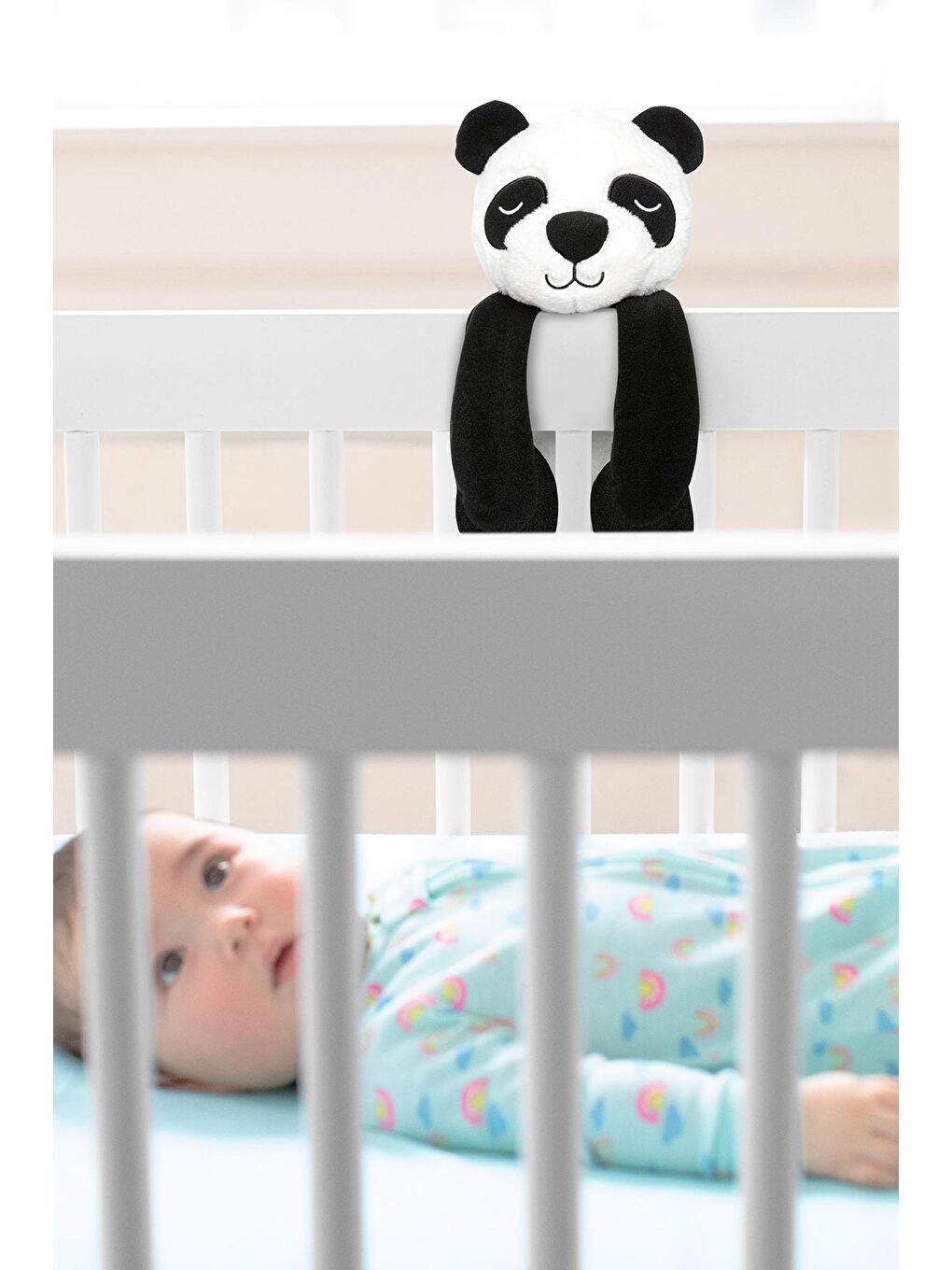 Ağlama Sensörlü Müzikli Uyku Arkadaşı Panda-4