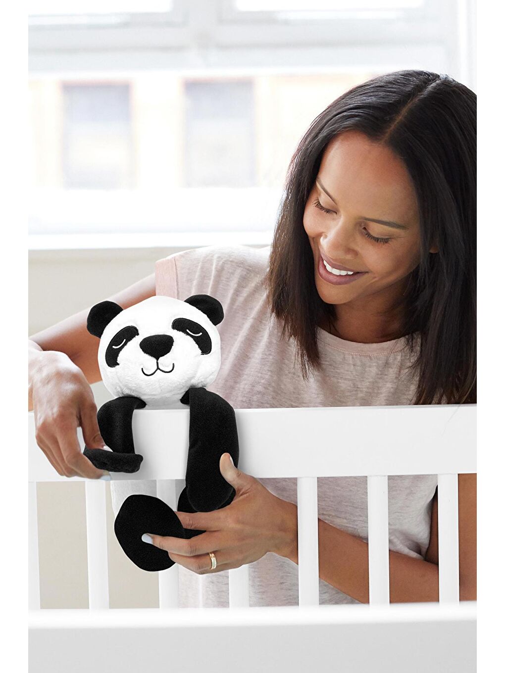 Ağlama Sensörlü Müzikli Uyku Arkadaşı Panda-6