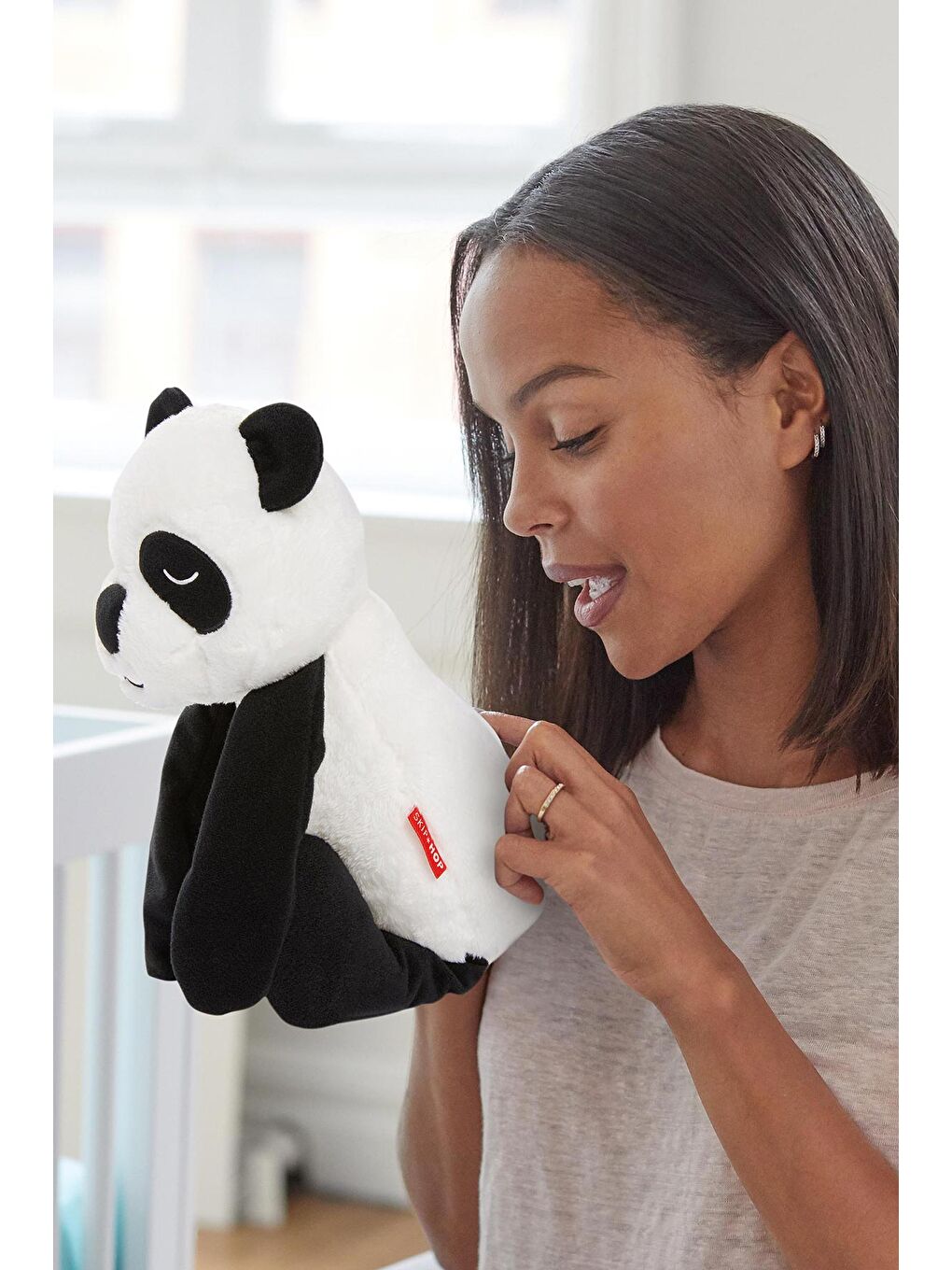 Ağlama Sensörlü Müzikli Uyku Arkadaşı Panda-7