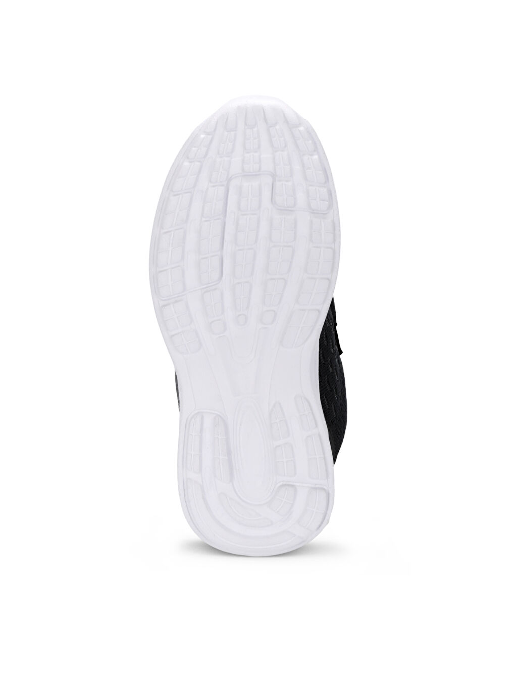 FLAREX Unisex Çocuk Cırt Cırtlı Siyah / Koyu Gri Günlük Spor Ayakkabısı-6