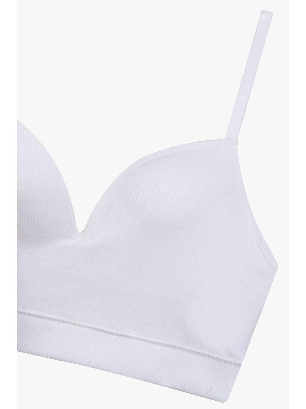 Ekru Kadın Fitilli Yarım Dolgulu Sütyen Takım-2