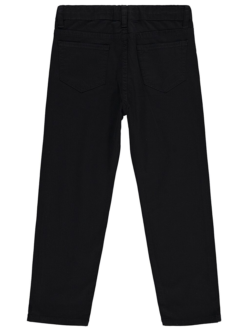 Boys Erkek Çocuk 5 Cep Basic 10-13 Yaş Pantolon - Siyah-1