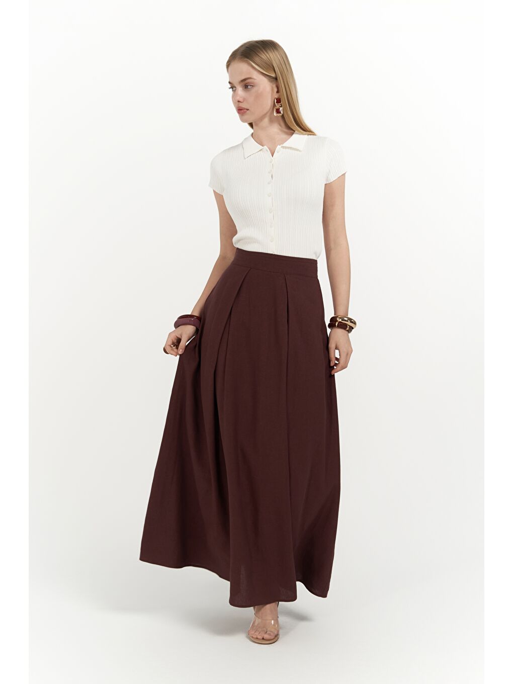 Mombasa Pile Detay Bordo Etek-1