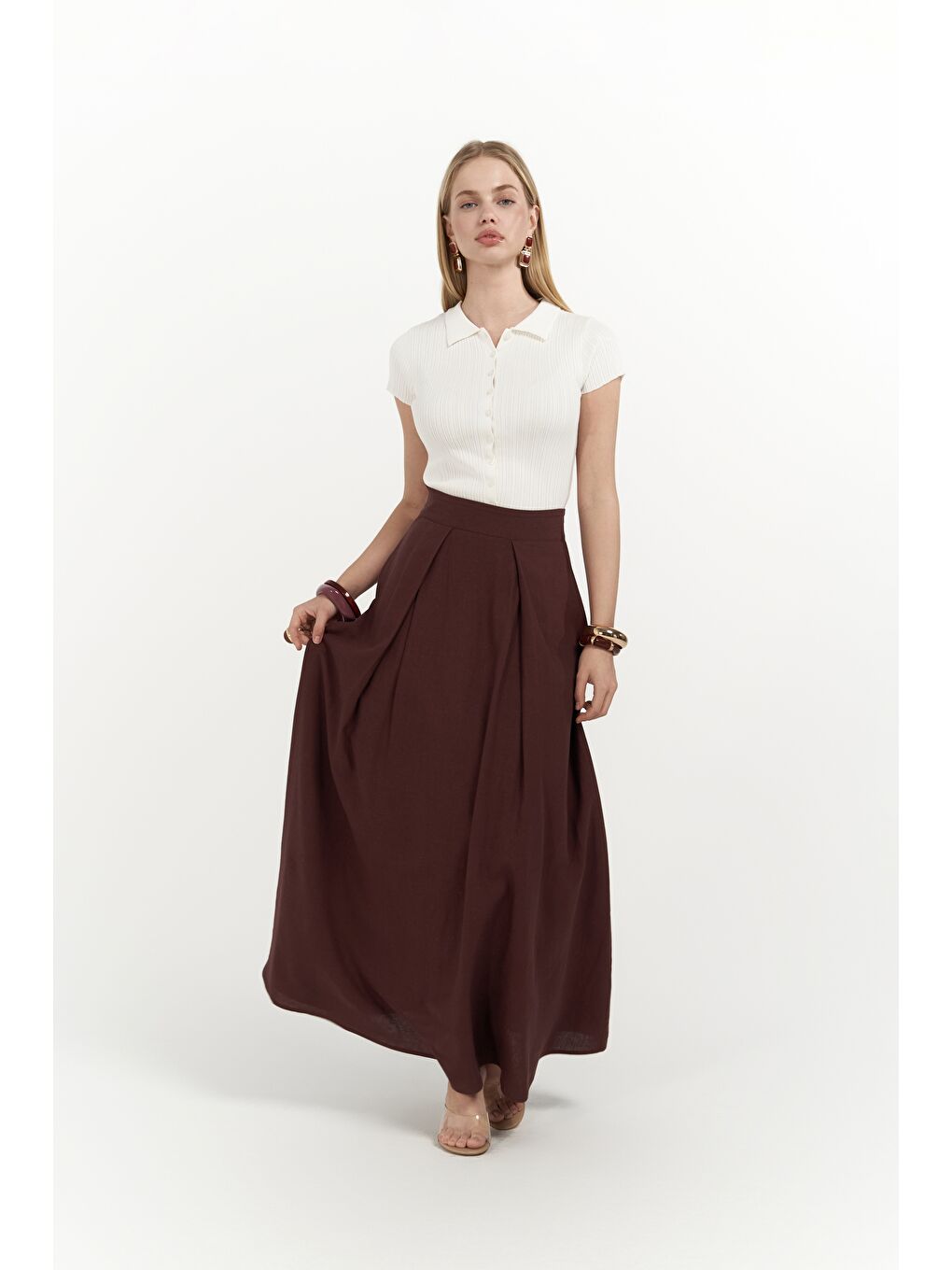 Mombasa Pile Detay Bordo Etek-3