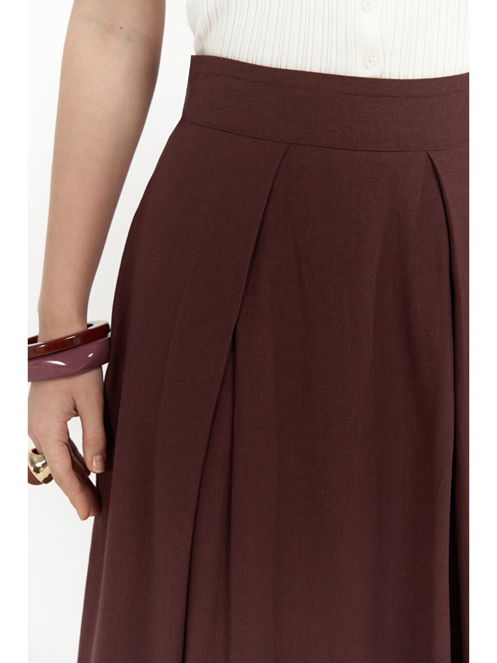 Mombasa Pile Detay Bordo Etek-7