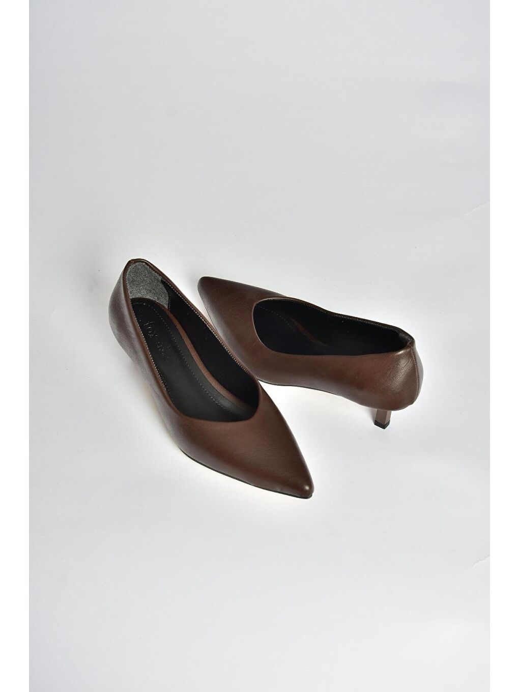 Kahverengi Kadın Topuklu Ayakkabı V404090309-6
