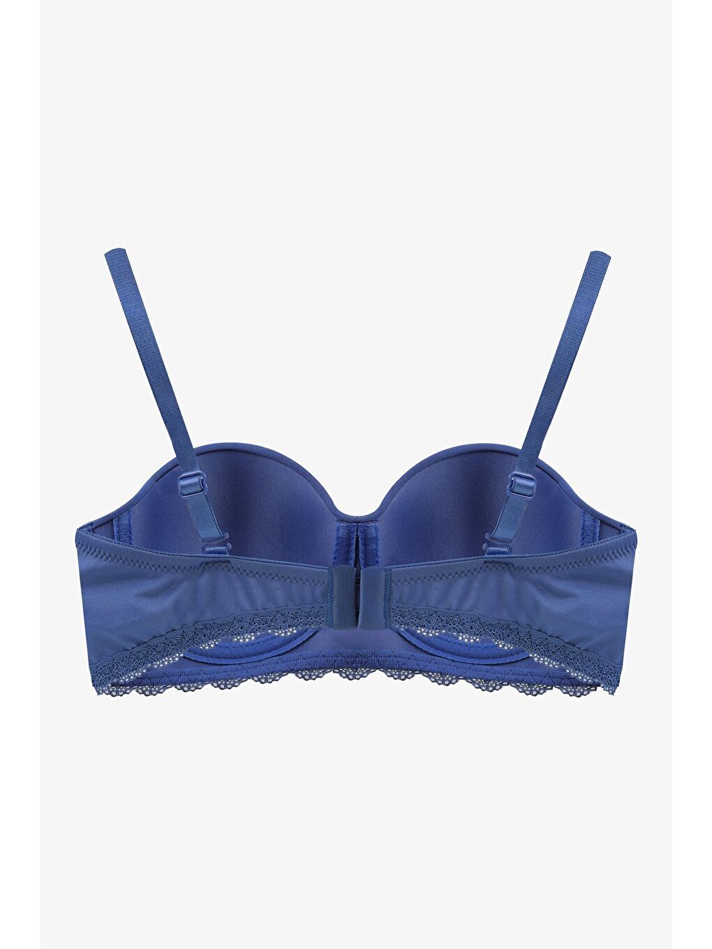 İndigo Kadın Dolgusuz Mikro Straplez Sütyen-1