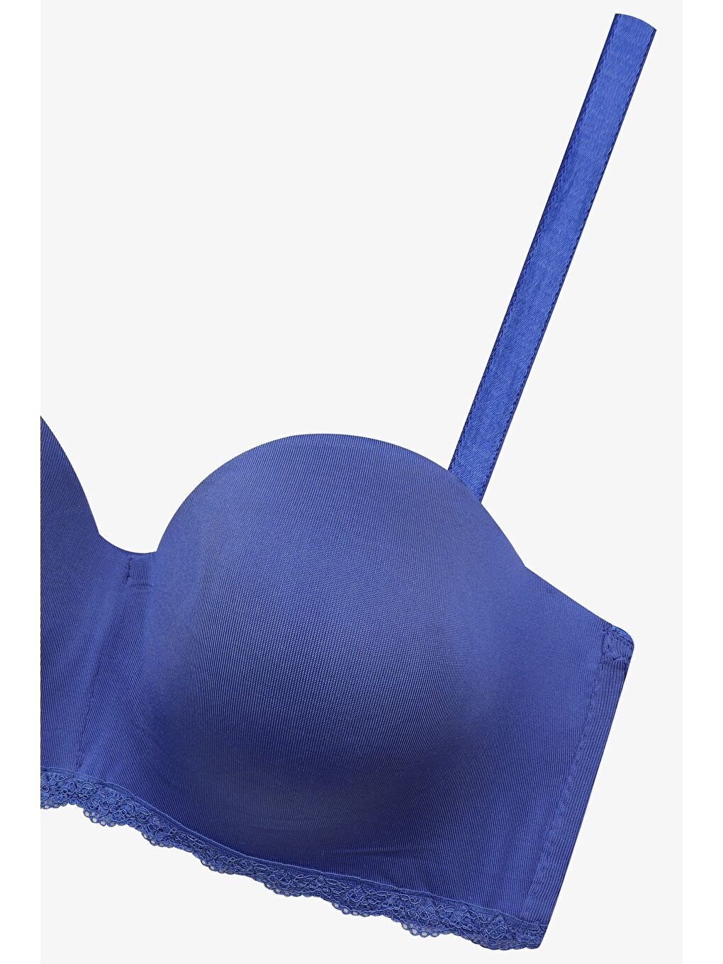 İndigo Kadın Dolgusuz Mikro Straplez Sütyen-2