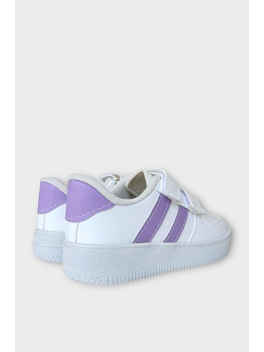 Çocuk Sneaker Spor Ayakkabı Beyaz - Mor-4