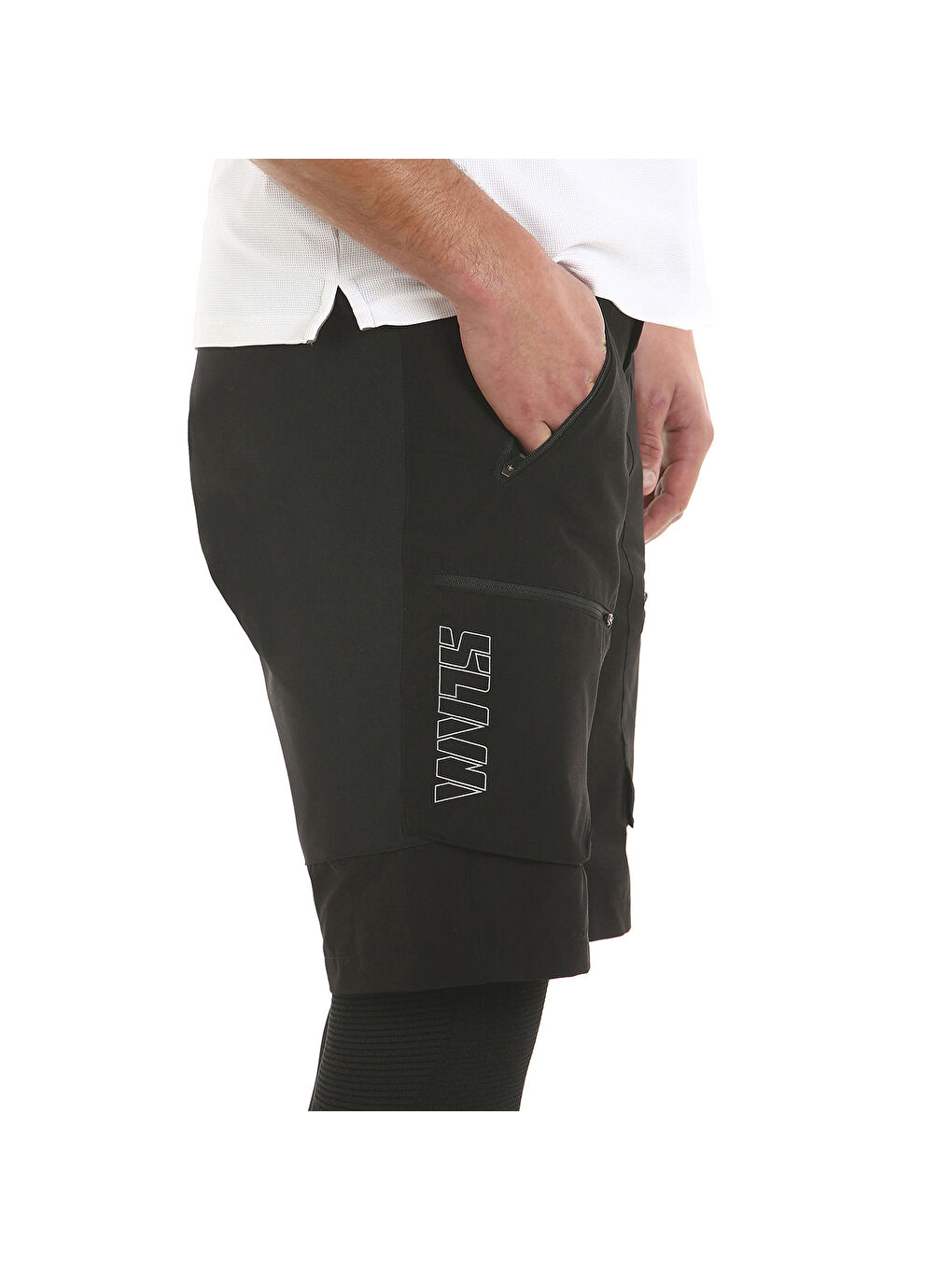 Siyah PRO TECH SHORT-3