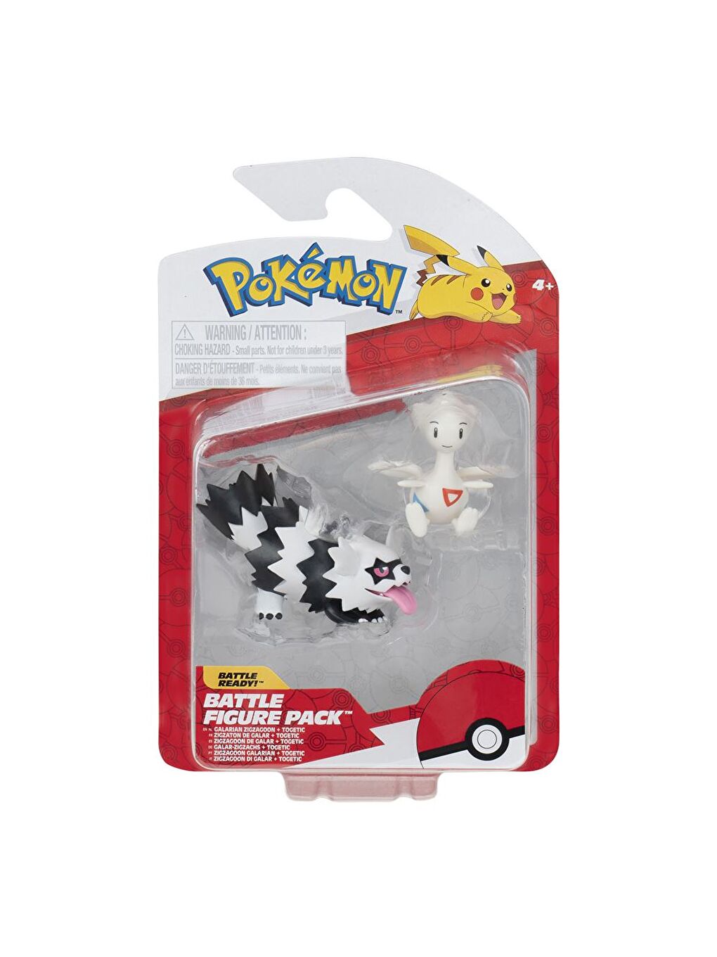 Battle Figürler - Galarian Zigzagoon ve Togetic PKW4050-1