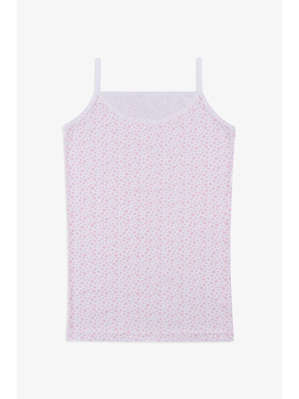 Pembe Kız Çocuk 3'lü Penguen Desenli Pamuklu Atlet-2