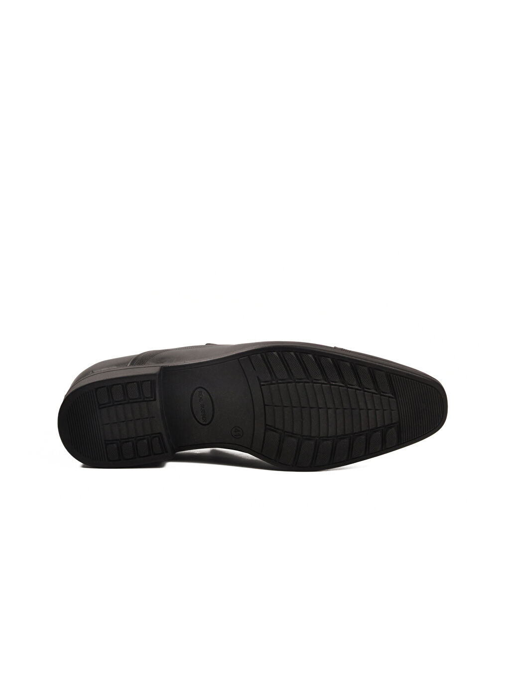 Siyah Hakiki Deri Kaymaz Taban Erkek Klasik Ayakkabı 974 M-4