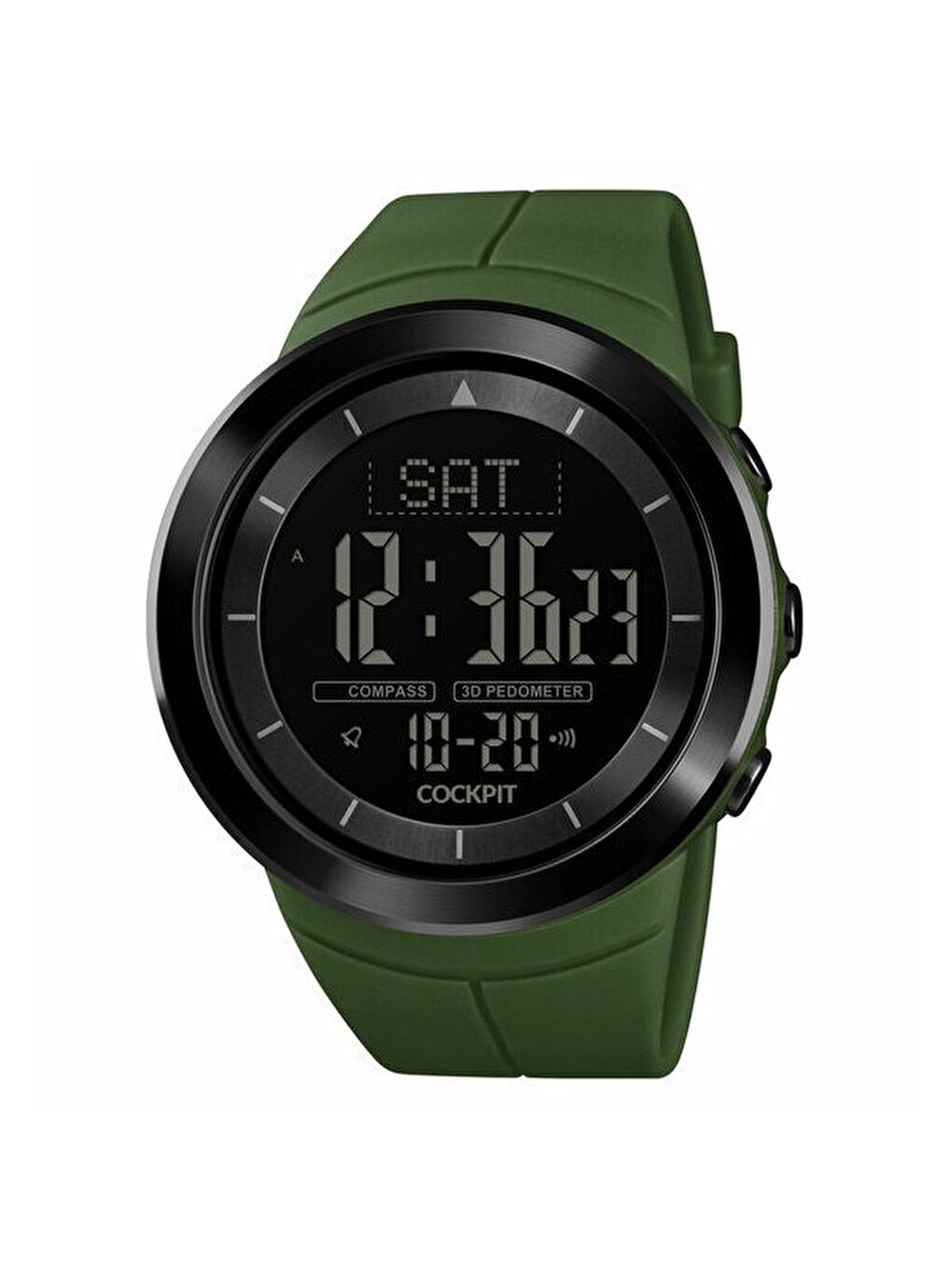 S2403 Erkek Haki Dijital Kol Saati