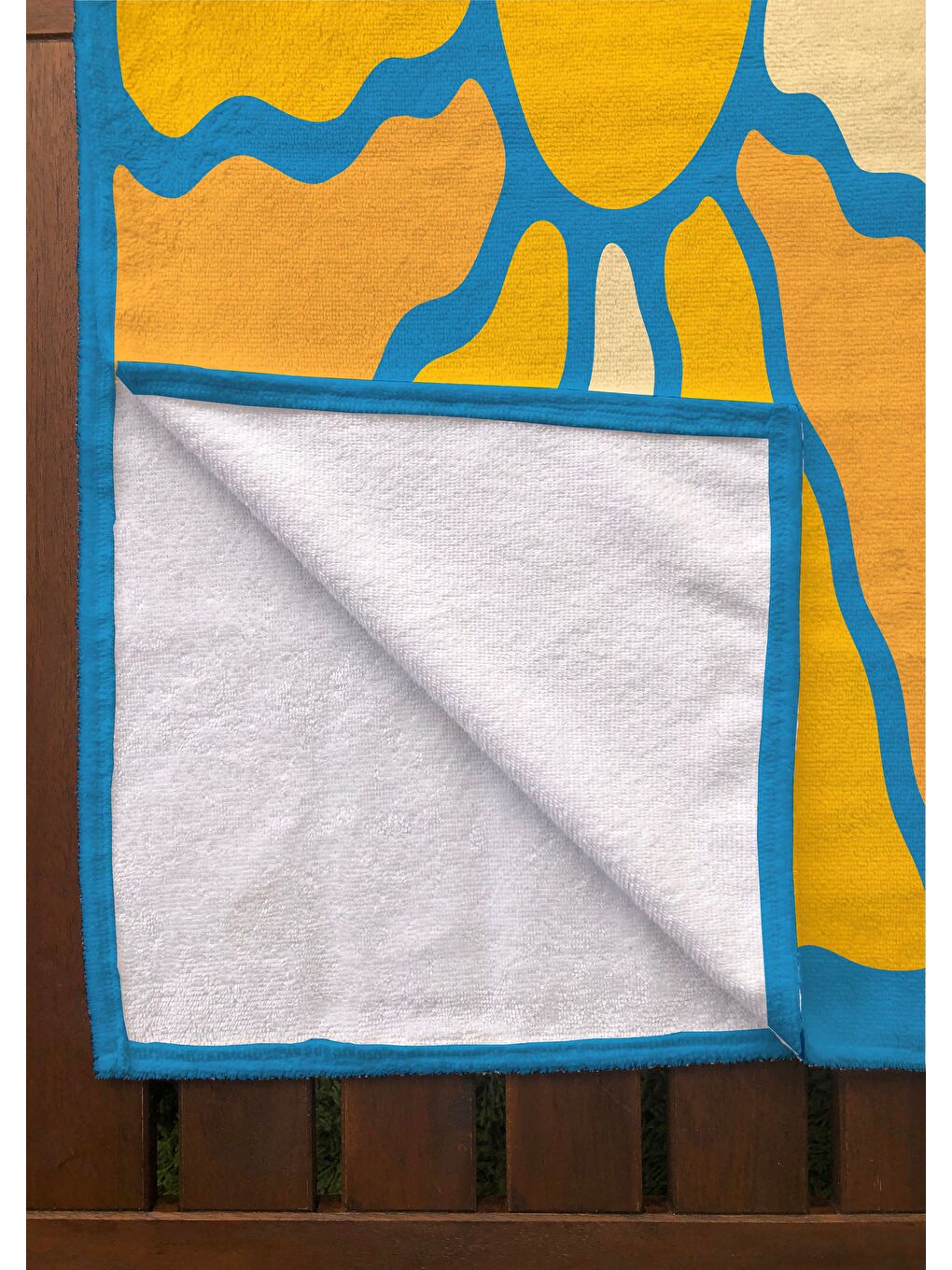 Karışık Renkli Desenli Havlu 75x150 cm   Plaj   Banyo Kullanımına Uygun   Hızlı Kuruyan Yumuşak Kumaş-1