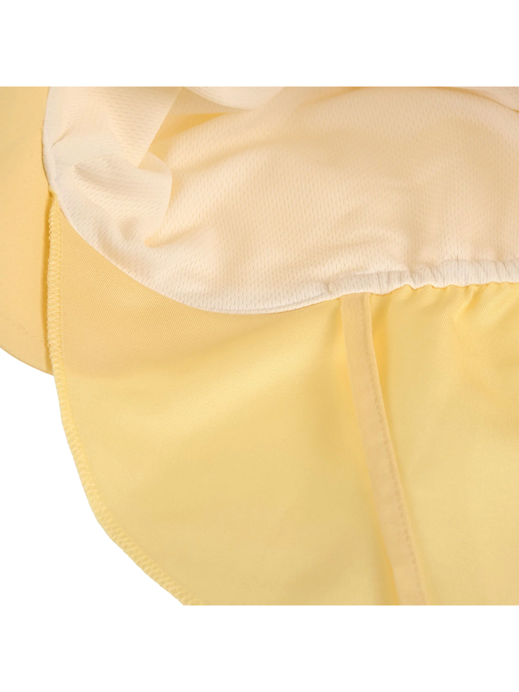 Sarı Flap Hat Uv Korumalı Şapka Pale Yellow-2