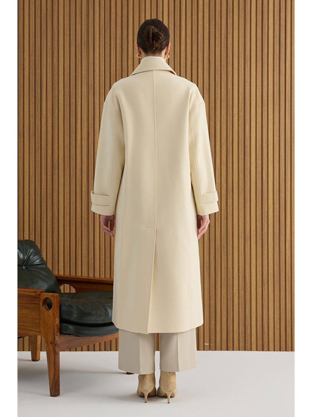 Bej Kruvaze Kapama Kaban-5