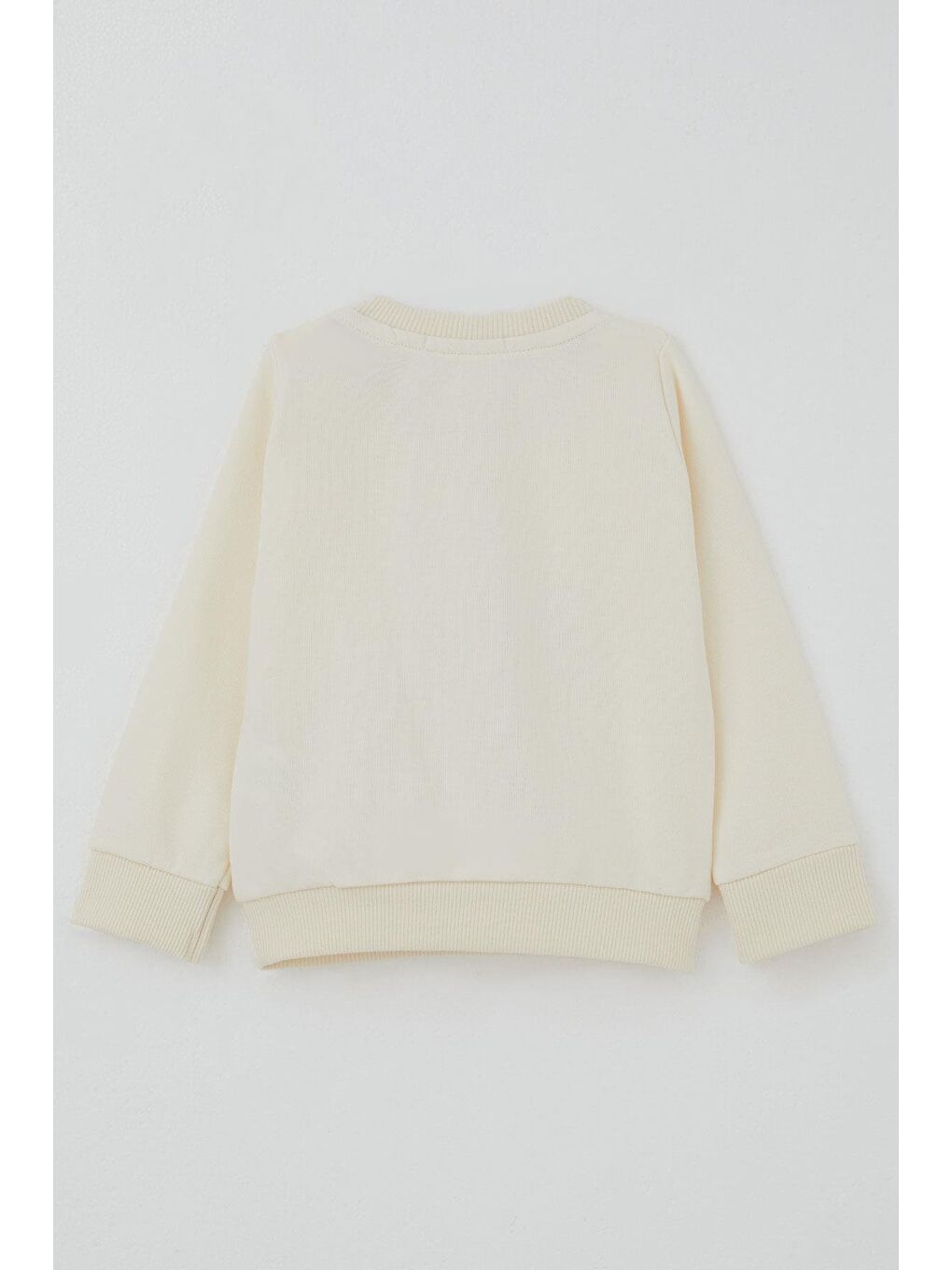 Ekru Erkek Bebek Eşofman Takımı Sevimli Köpekçik Baskılı Krem (6 Ay-2 Yaş)-3