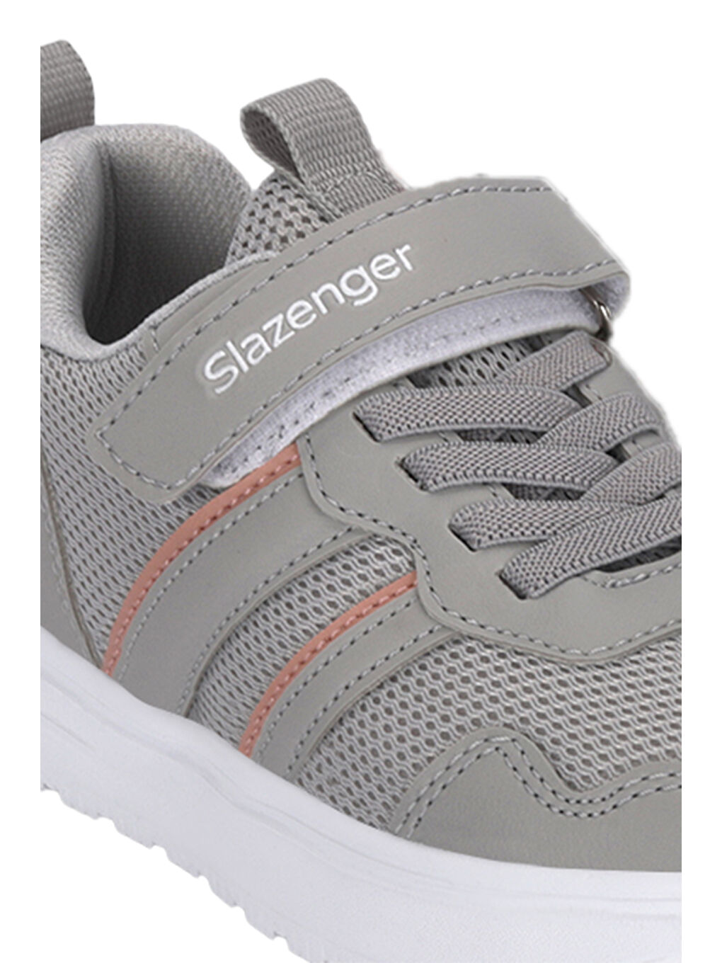 FIORA Kız Çocuk Cırt Cırtlı Gri / Pembe Günlük Spor Ayakkabısı-3