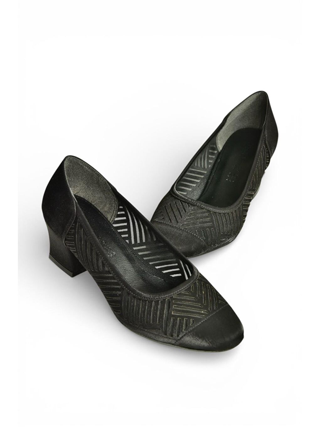 Siyah Kadın Topuklu Ayakkabı Y820850104-4