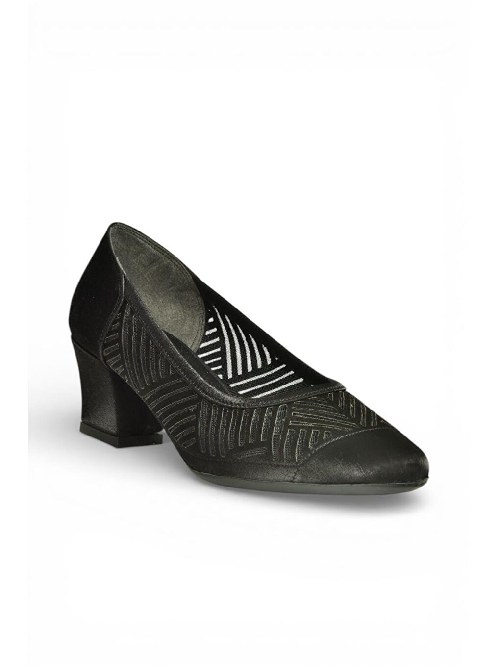 Siyah Kadın Topuklu Ayakkabı Y820850104-5
