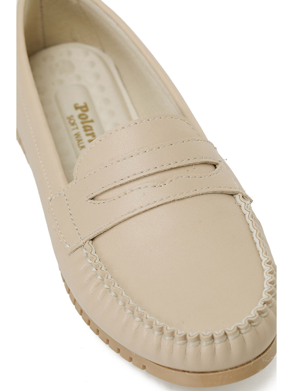 Kahverengi 324024.Z 4PR Camel Kadın Babet-6