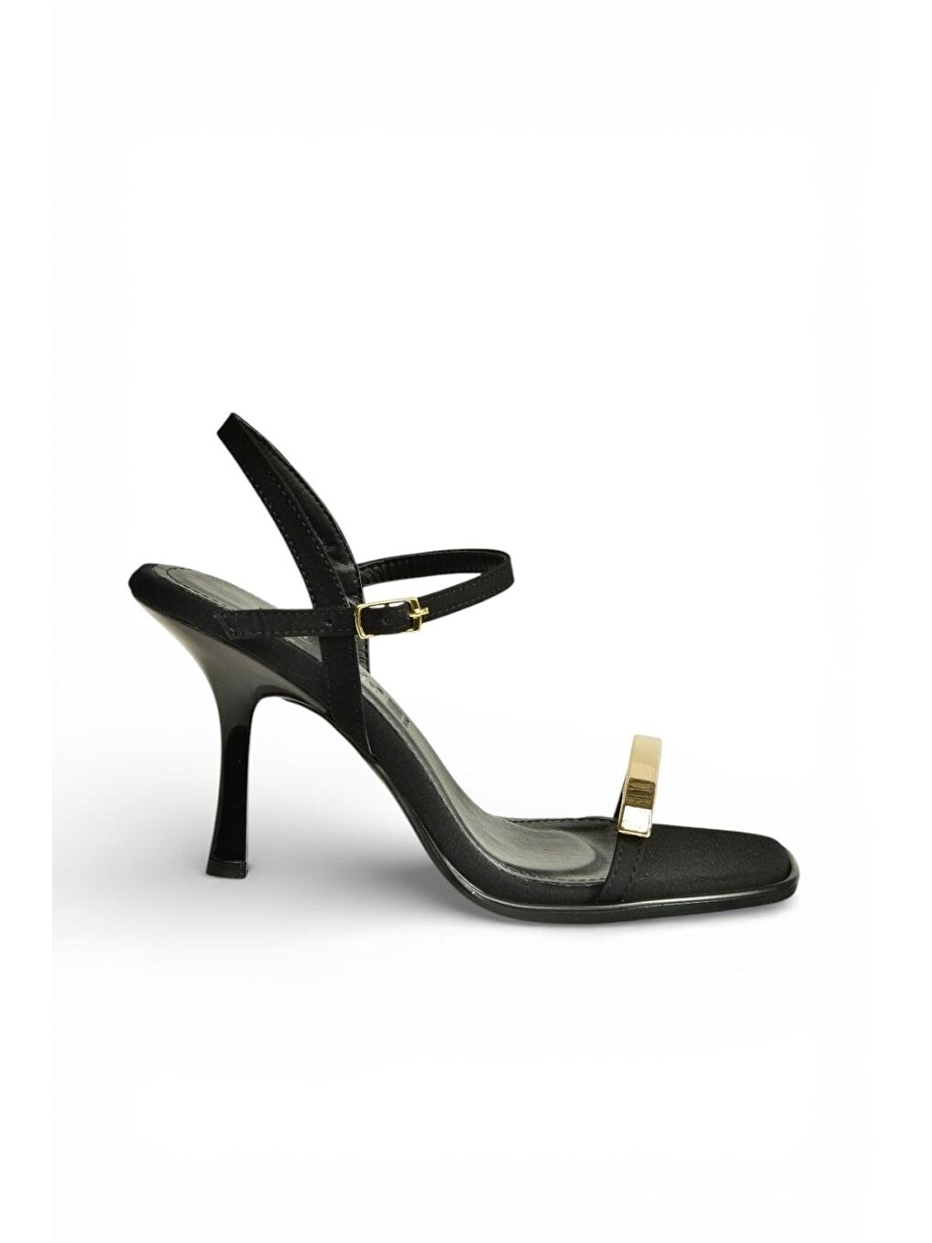 Siyah Kadın Topuklu Ayakkabı Y820230504-6