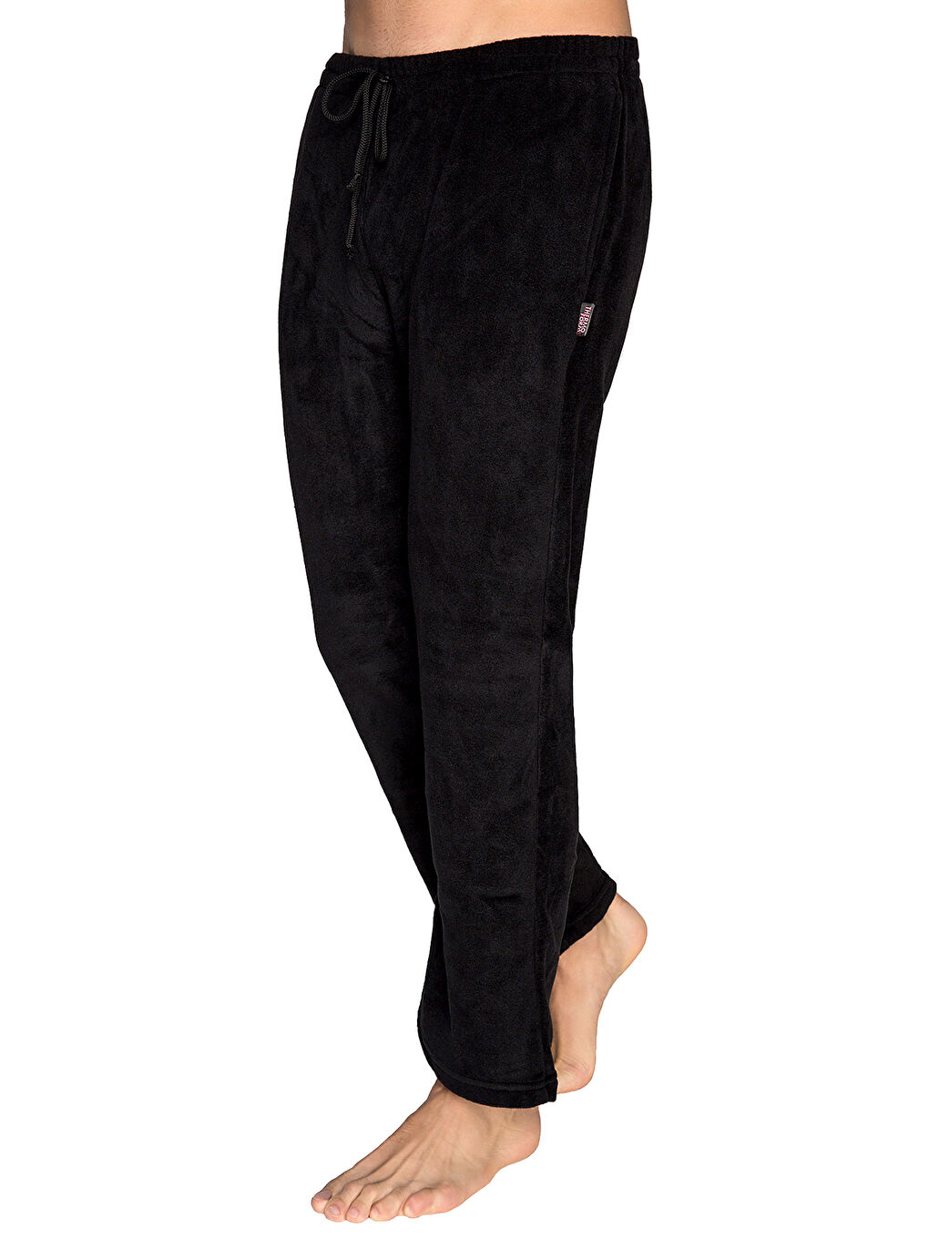 Siyah Polarline Erkek Pijama Altı SİYAH