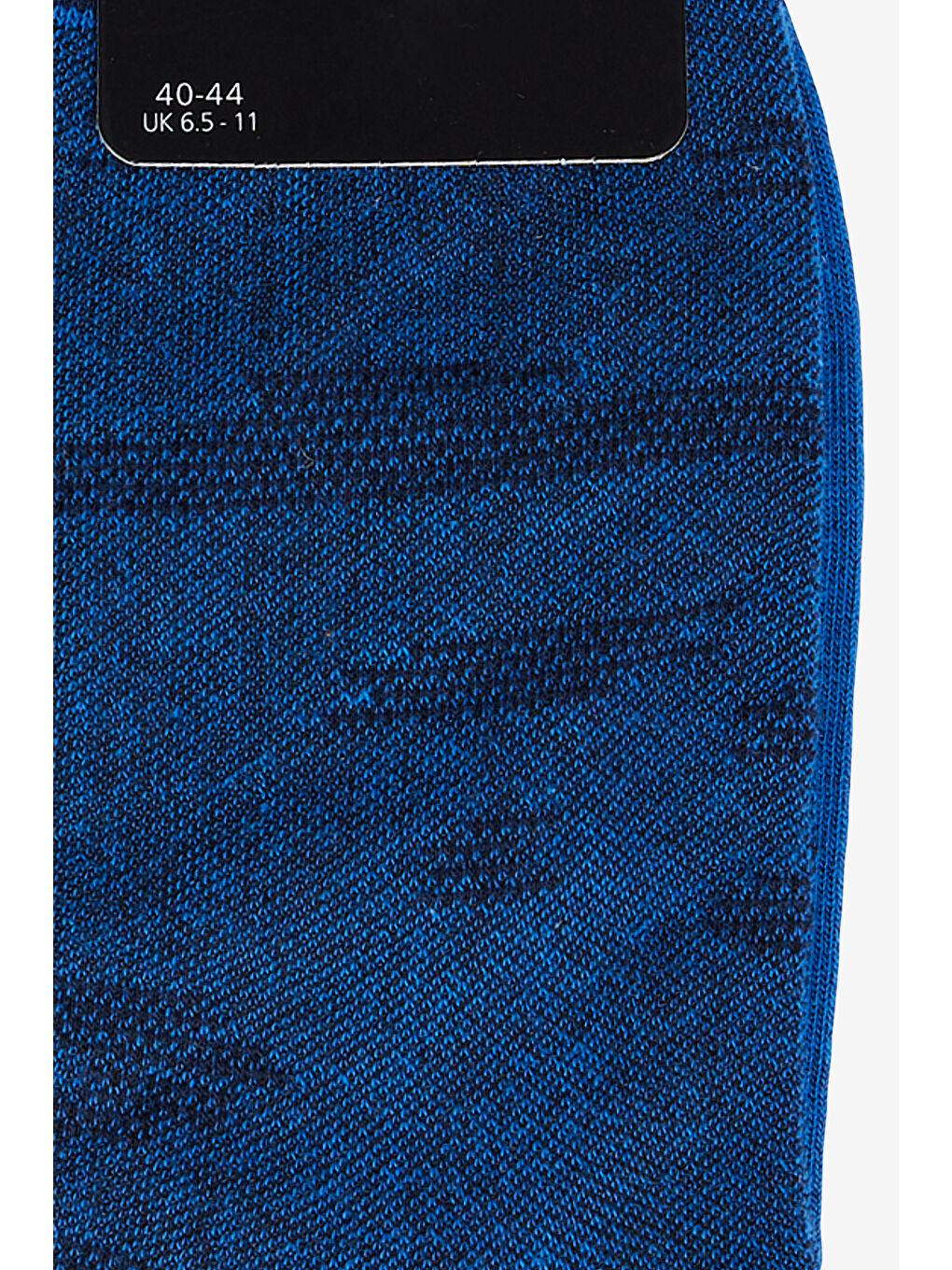 Erkek Mavi-Lacivert Desenli Soket Çorap-1