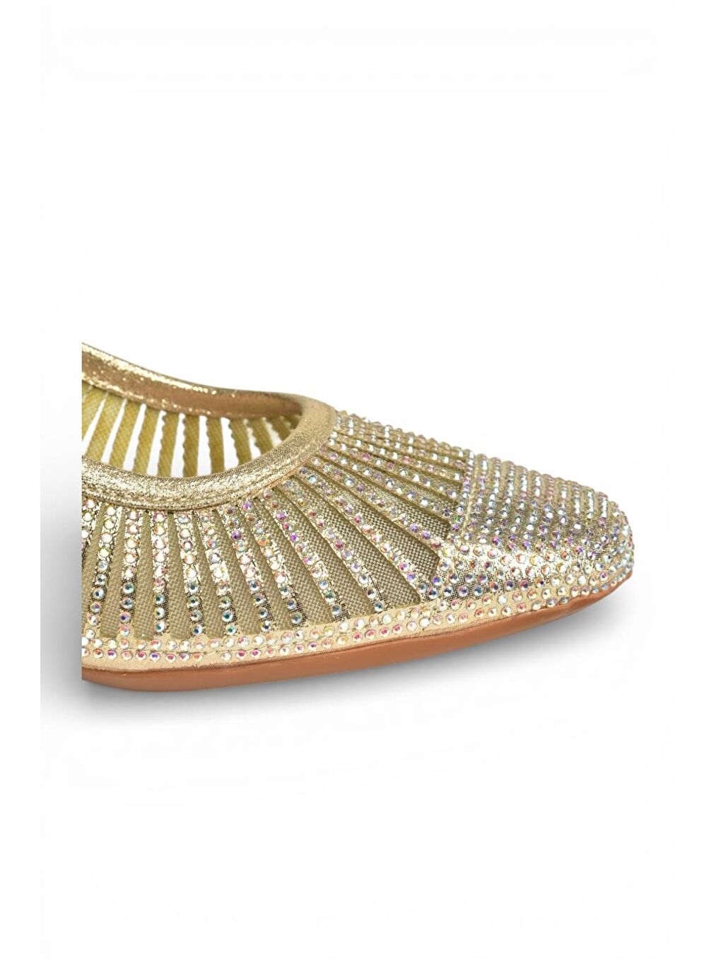 Sarı Altın Kadın Topuklu Ayakkabı Y820854514-7