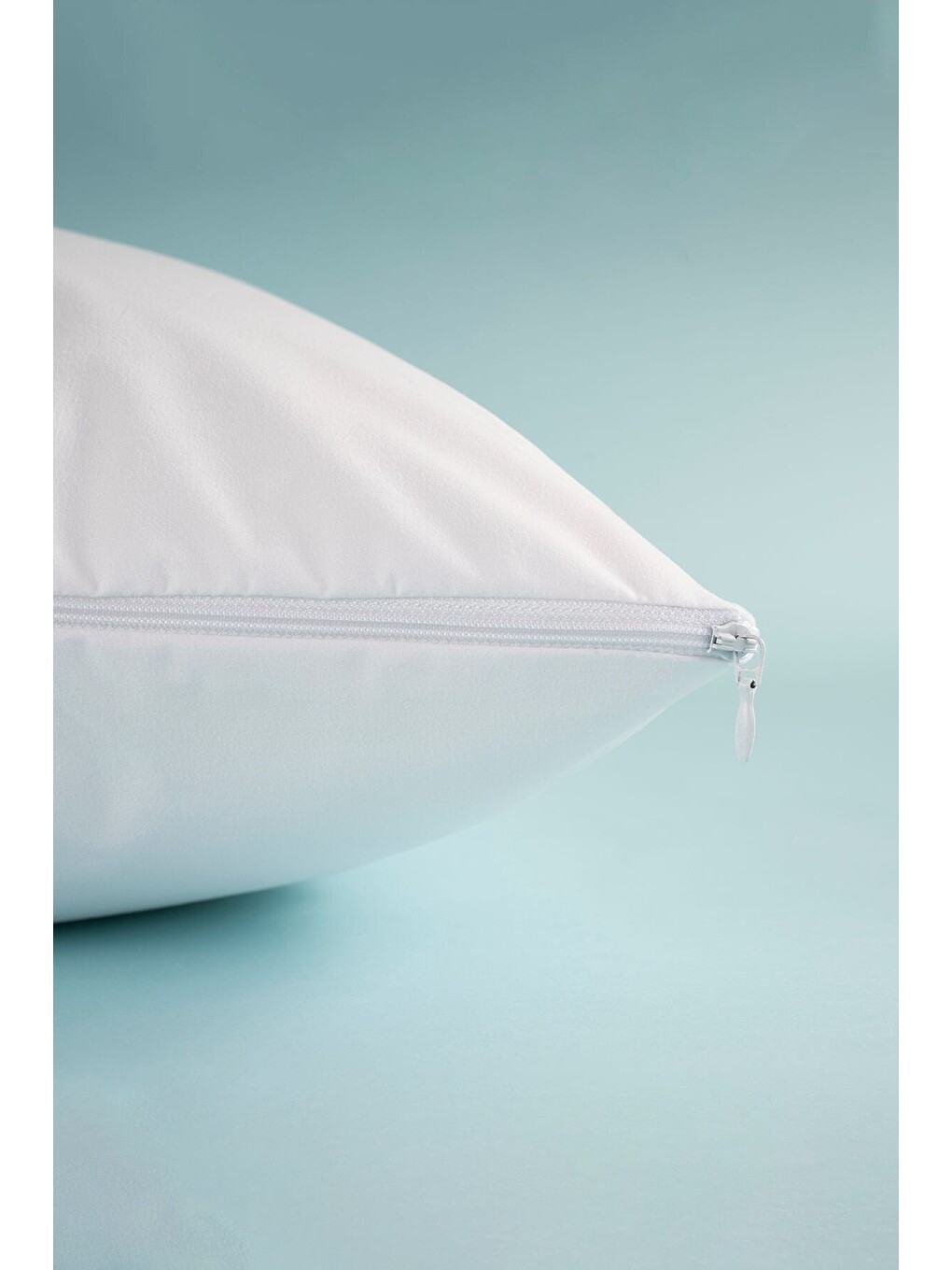 Beyaz Micra Aqua Sıvı Geçirmez Yastık Alezi 50x70 Cm-1