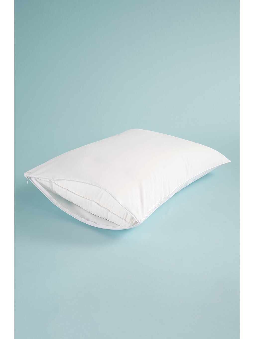 Beyaz Micra Aqua Sıvı Geçirmez Yastık Alezi 50x70 Cm-2