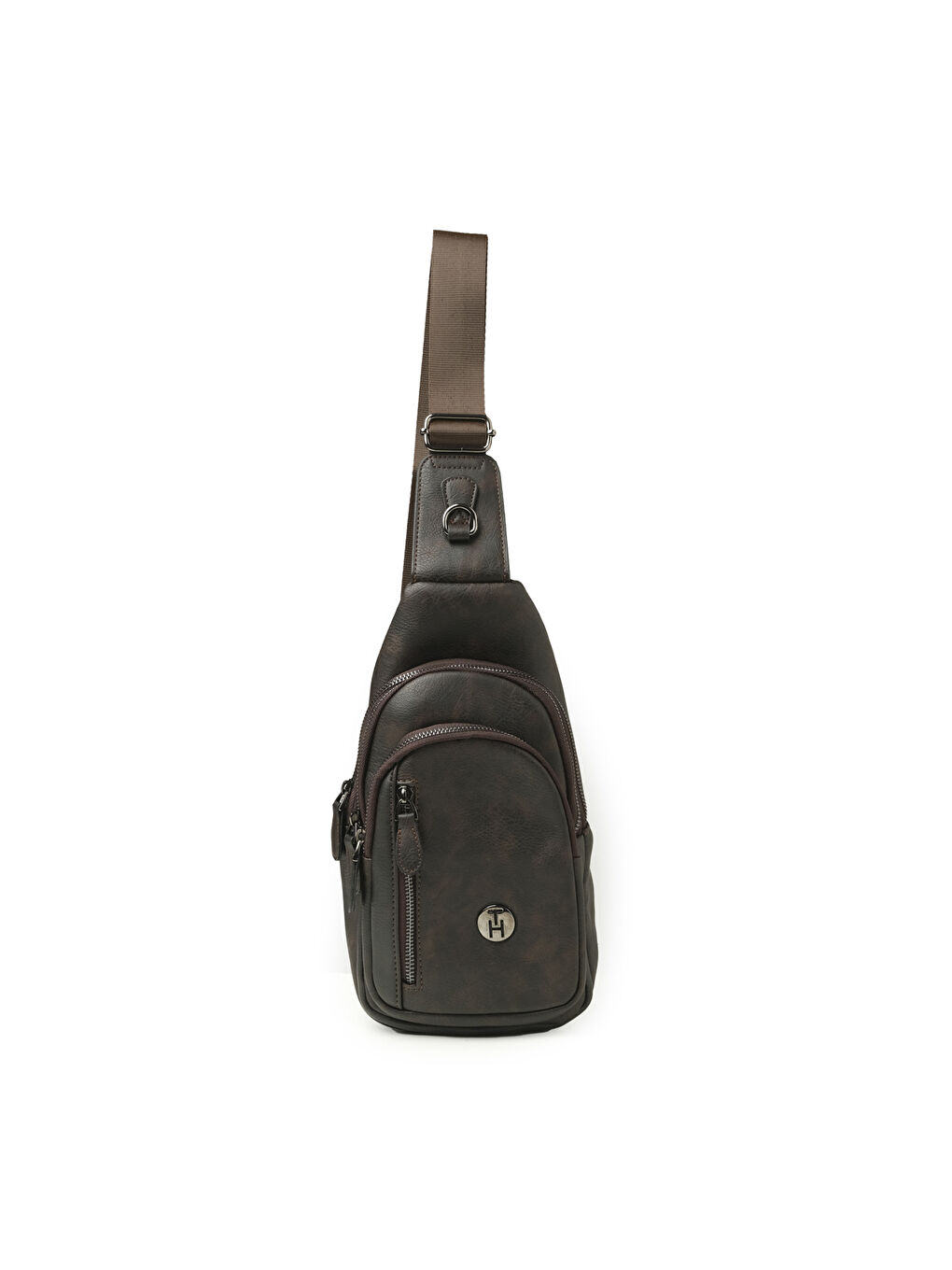 Kahverengi Erkek Çapraz Çanta TH-WS7014ES Kahve