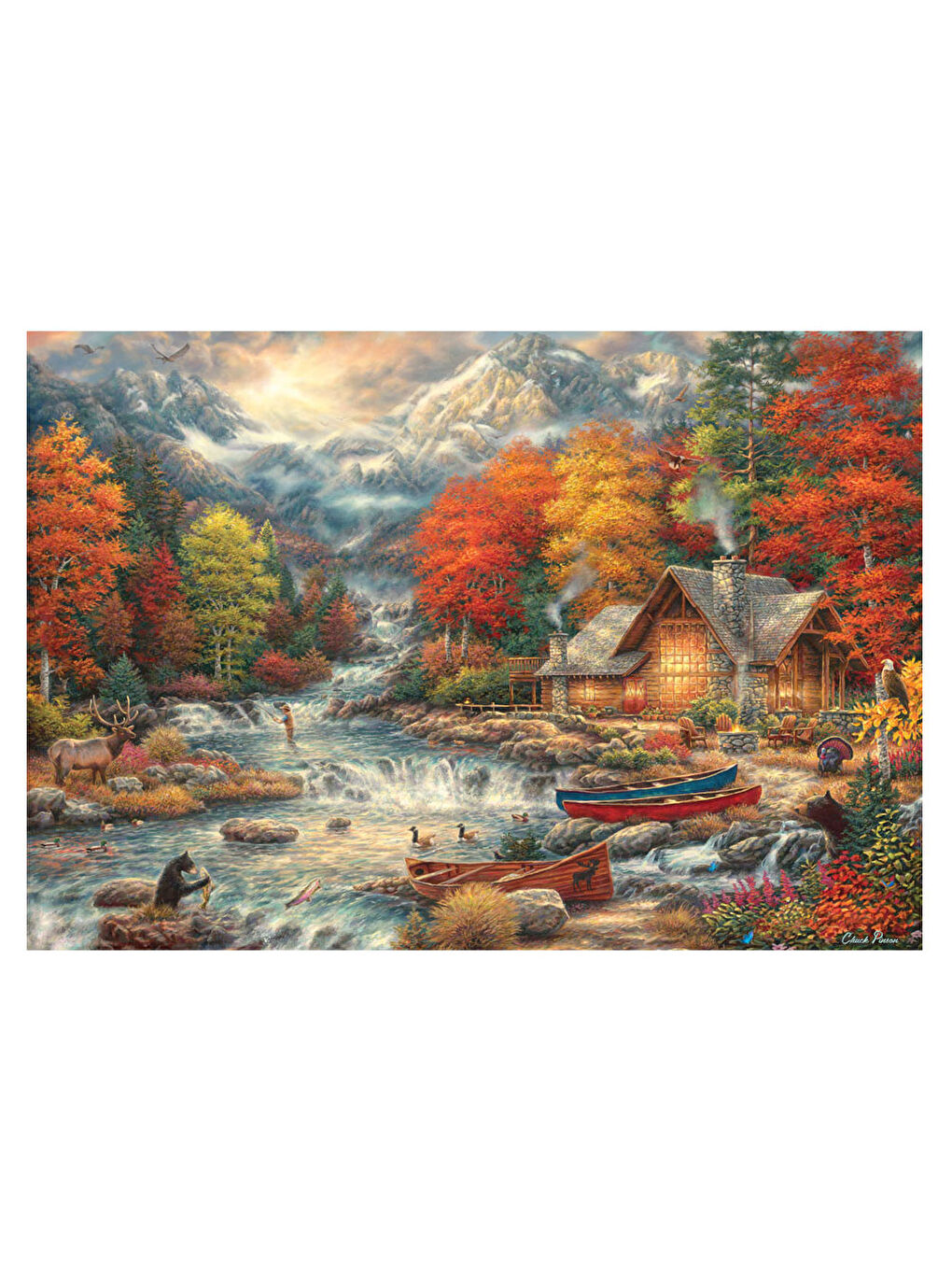 Puzzle 2000 Parça Yaban Hayatı 3967-1