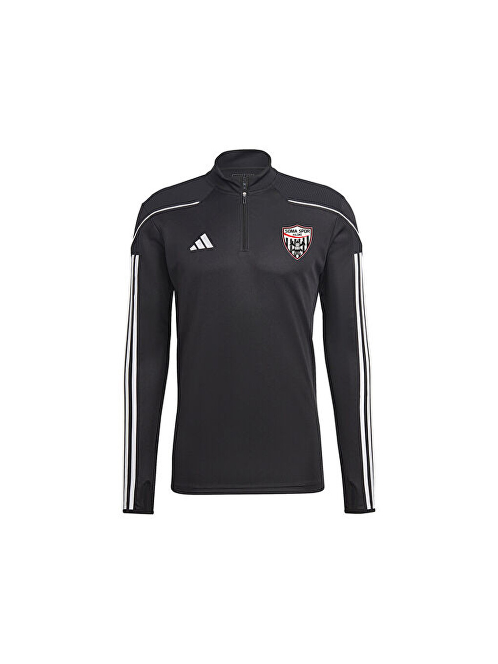 Somaspor Drill Top Somaspor Erkek Futbol Antrenman Uzun Kollu Tişört Som-hs0326 Siyah