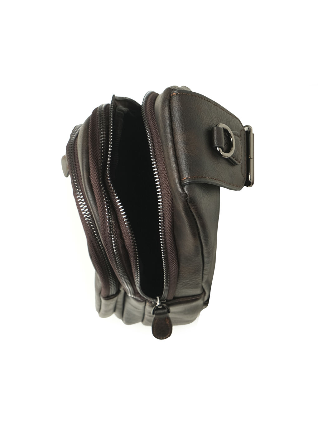 Kahverengi Erkek Çapraz Çanta TH-WS7014ES Kahve-4