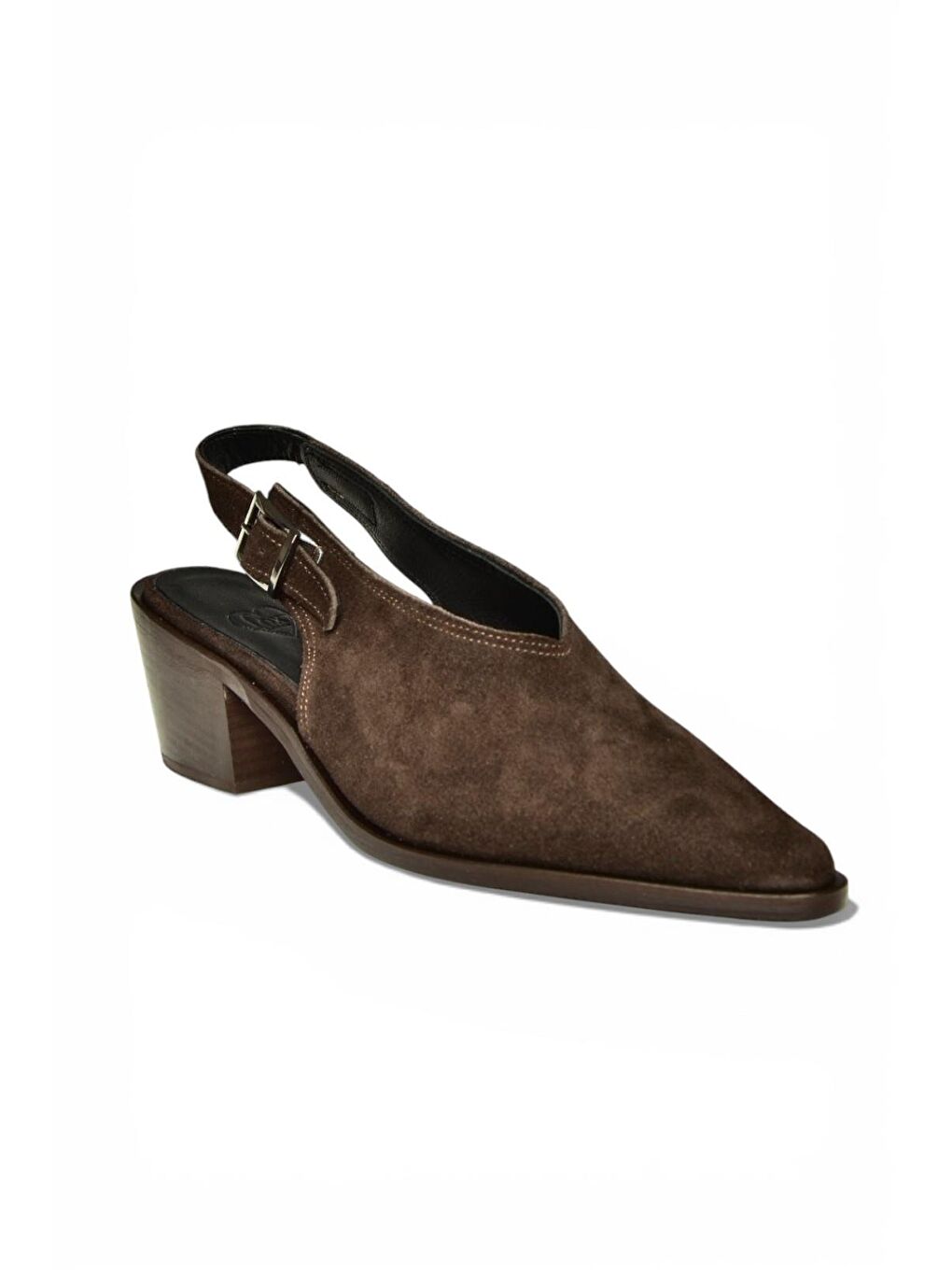 Kahverengi Kadın Topuklu Ayakkabı Y654300202-3