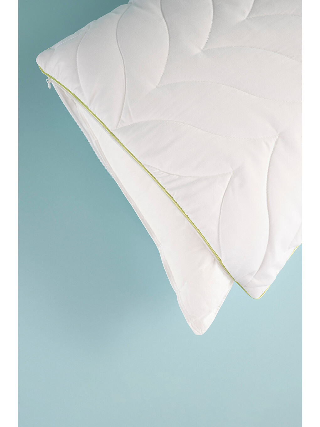 Beyaz Lovera Aloeveralı Tekli Yastık Alezi 50x70 Cm-3
