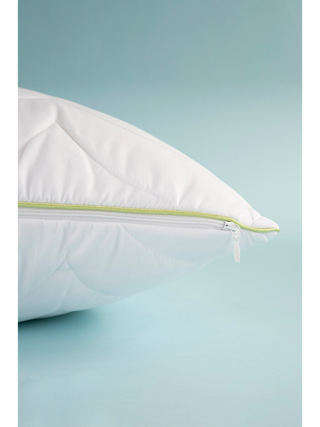 Beyaz Lovera Aloeveralı Tekli Yastık Alezi 50x70 Cm-4