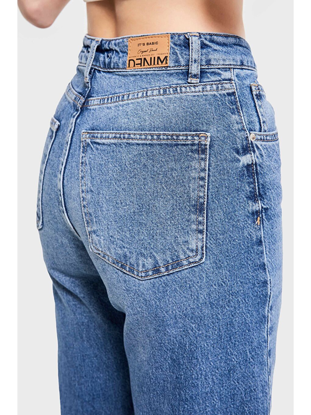 Mavi Kadın T.Kot Rengi 2S5-4 Straight Fit Elastanlı Kumaş Denim-1