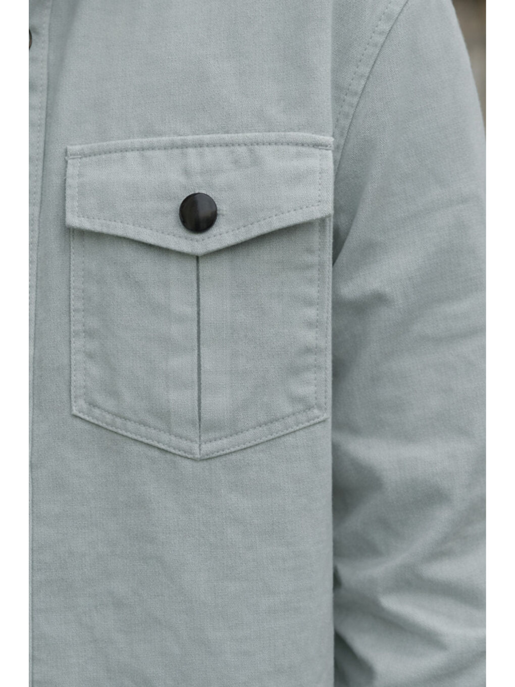 Yeşil Erkek Çocuk Çıtçıtlı Gömlek Tişört Üst Takım-4